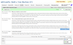 wbTeamPro Client Area Discussion Management
