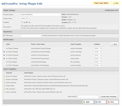 wbTeamPro Notifications Plugin