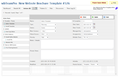 wbTeamPro Editing Actions Gantt Node